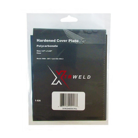 Xtrweld LENS45PCL  Lens, Cover Plate, Clear, Polycarbonate LENS45P-CL